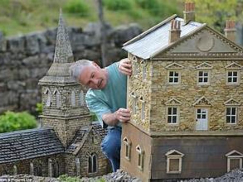 The Art of Building a Backyard Miniature Village