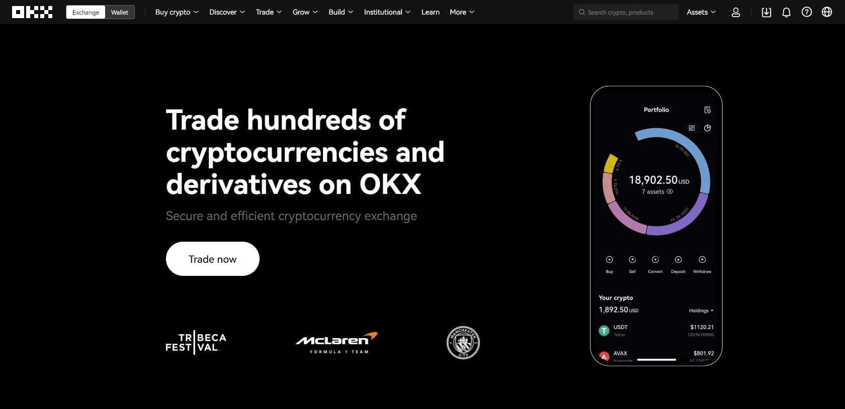 2. OKX - Best for Comprehensive DeFi Services